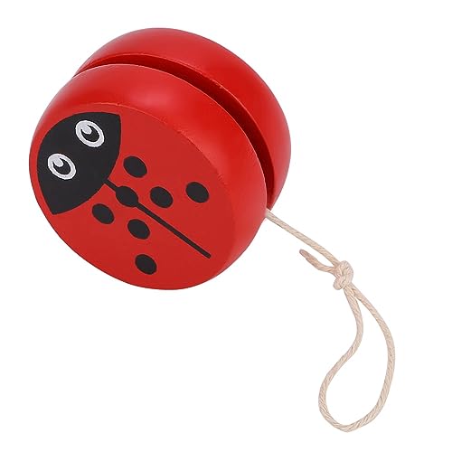 Uplory Yoyo für Kinder, Yo Yo Ball of Toy, süßes Cartoon -Muster Holz Yoyo Ball Spielzeug für Kinder Antibekleidung, 2,36x2,36 in (Type B) von Uplory