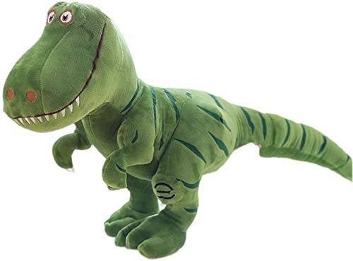 Uposao Dinosaurier Kuscheltier,40 cm Groß Plüsch Dinosaurier Stofftier Spielzeug Simulation Kuscheltier Tyrannosaurus Rex Geschenk für Baby, Kinder, Erwachsene Plüsch Kissen Stofftierpuppe Dekokissen von Uposao