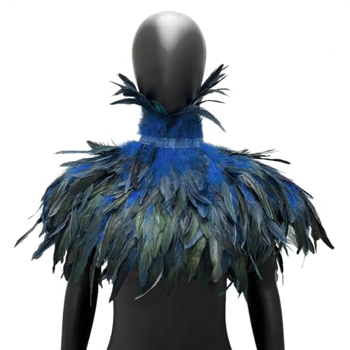 Uposao Federkragen, Gothic Feder Achselzucken Schalkragen Halloween Kostüm Feder Epaulet Shrug Damen Federumhang Kostüm Bühne Schalkragen Damen Gothic Feder Cape Verkleidung Uposao Federkragen, Gothic Feder Achselzucken Schalkragen Halloween Kostüm Feder Epaulet Shrug Damen Federumhang Kostüm Bühne Schalkragen Damen Gothic Feder Cape Verkleidung von Uposao