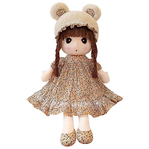 Uposao Kuschelpuppe Weiche Stoffpuppe, 50CM Mädchen Plüschpuppe Gefüllte Stoffpuppe mit Rock Hut Schöne Prinzessin Fee Stofftier Fee Spielzeug Weihnachten Geschenk Cartoon Deko Für Baby Kinder,#4 Uposao Kuschelpuppe Weiche Stoffpuppe, 50CM Mädchen Plüschpuppe Gefüllte Stoffpuppe mit Rock Hut Schöne Prinzessin Fee Stofftier Fee Spielzeug Weihnachten Geschenk Cartoon Deko Für Baby Kinder,#4 von Uposao