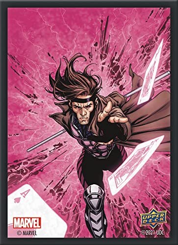 Marvel Card Sleeves: Gambit von Upper Deck