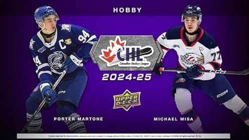 Upper Deck 2024-25 CHL Canadian Hockey League Hobby Box von Upper Deck