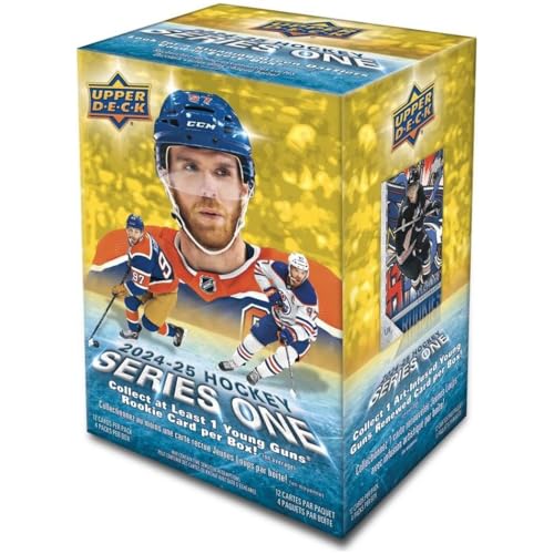 Upper Deck 2024-25 Serie 1 Hockey Blaster Box (48 Hockeykarten) von Upper Deck