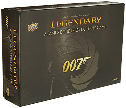 Upper Deck UPD91752 Legendary: James Bond 007 Deck Building Spiel von Upper Deck