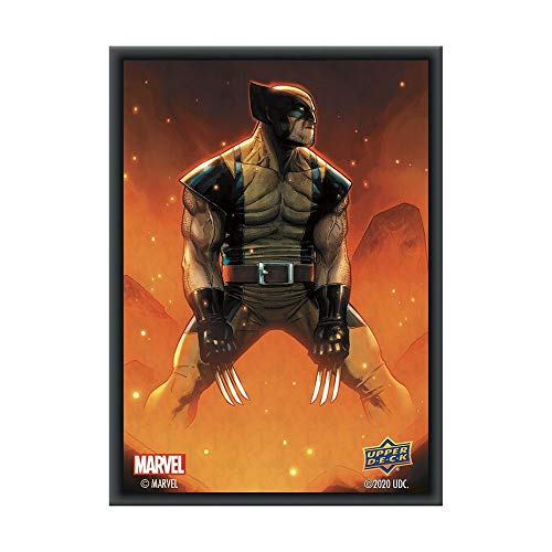 X-Men Marvel Card Sleeves - Wolverine (65 Sleeves) von Upper Deck