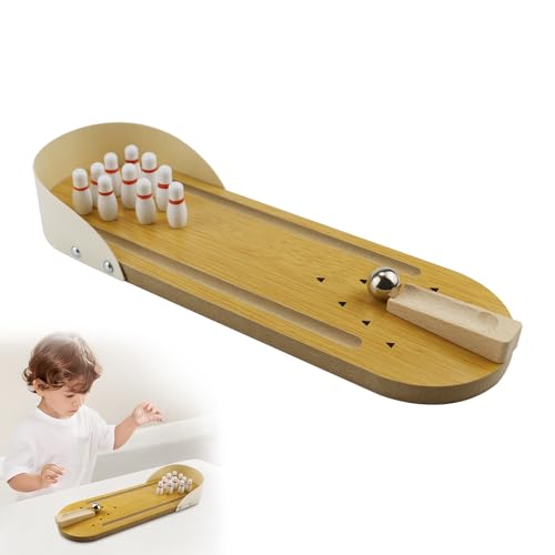 Tisch Bowling Set, Mini Desktop Bowling, Mini Bowling, Kegelspiel für Kinder, Tischbowling Lernspielzeug, Perfekt für Kinderspiele, Partys, Weihnachtsstrümpfe Tisch Bowling Set, Mini Desktop Bowling, Mini Bowling, Kegelspiel für Kinder, Tischbowling Lernspielzeug, Perfekt für Kinderspiele, Partys, Weihnachtsstrümpfe von UptVin