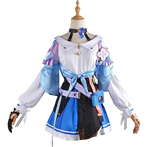 UqaBs Honkai Star Rail Cosplay Trailblazer 7. März Danheng Cosplay Kostüm Outfit Anime Uniform Komplettset Halloween Karneval Festival Damen Herren Kostüm von UqaBs