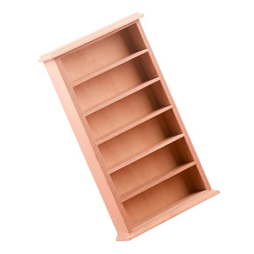 1:12 Miniatur-Spielzeughaus-Möbel, Holzaufbewahrungsschrank für Enthusiasten und kreatives Spielzeug, Miniatur-Bastelbedarf von Uqezagpa