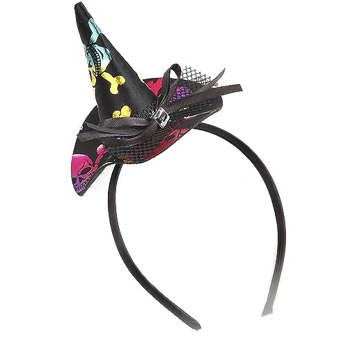 Hexenhut Stirnband für Kinder Cosplay Party Kostüm Neuheit Zauberer Kappe Haarband Urlaub Masked Ball Kopfbedeckung Zubehör Hexenhut Stirnband Frauen Stirnbänder Halloween Zubehör Halloween Party Hexenhut Stirnband für Kinder Cosplay Party Kostüm Neuheit Zauberer Kappe Haarband Urlaub Masked Ball Kopfbedeckung Zubehör Hexenhut Stirnband Frauen Stirnbänder Halloween Zubehör Halloween Party von Uqezagpa
