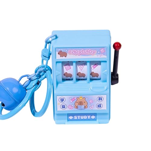 Tragbarer Capybaras-Fruchtspinner, Schlüsselanhänger, verspieltes Capybaras-Spiel, Ornament für Partys, Versammlungen, Slot-Spiel von Uqezagpa