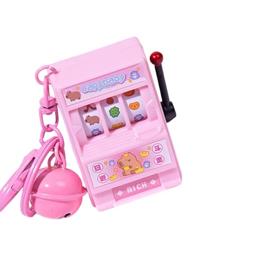 Tragbarer Capybaras-Fruchtspinner, Schlüsselanhänger, verspieltes Capybaras-Spiel, Ornament für Partys, Versammlungen, Slot-Spiel von Uqezagpa
