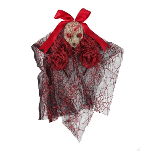 Uqezagpa 1 x Schmetterlingsschleifen, Schleier, Stirnband, Polyester, Hexen-Stirnband, dekorativer Haarreif Uqezagpa 1 x Schmetterlingsschleifen, Schleier, Stirnband, Polyester, Hexen-Stirnband, dekorativer Haarreif von Uqezagpa