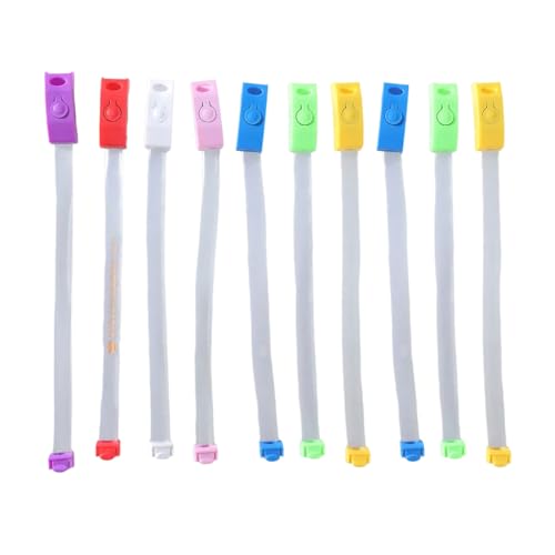 Uqezagpa 10 Stück LED-Leuchtarmbänder mit Leuchten, Partyzubehör für Kinder und Erwachsene, Geburtstag von Uqezagpa