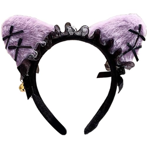 Uqezagpa Anime-Katzenohr-Stirnband für Weihnachten, Party, Maskeraden, Dienstmädchen, formelle Veranstaltung, Haarband, Rollenspiel-Kostüm Uqezagpa Anime-Katzenohr-Stirnband für Weihnachten, Party, Maskeraden, Dienstmädchen, formelle Veranstaltung, Haarband, Rollenspiel-Kostüm von Uqezagpa