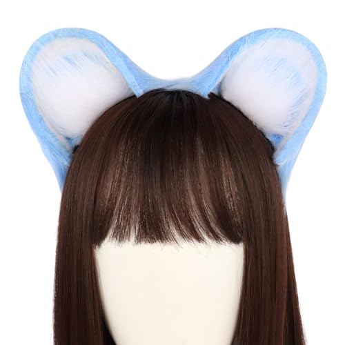 Uqezagpa Biegbarer Ohr-Haarreif für Damen, Rollenspiel, Animes, Dienstmädchen, Kostüm, Mädchen, weibliches Rollenspiel, Kopfschmuck, Party-Haarband Uqezagpa Biegbarer Ohr-Haarreif für Damen, Rollenspiel, Animes, Dienstmädchen, Kostüm, Mädchen, weibliches Rollenspiel, Kopfschmuck, Party-Haarband von Uqezagpa