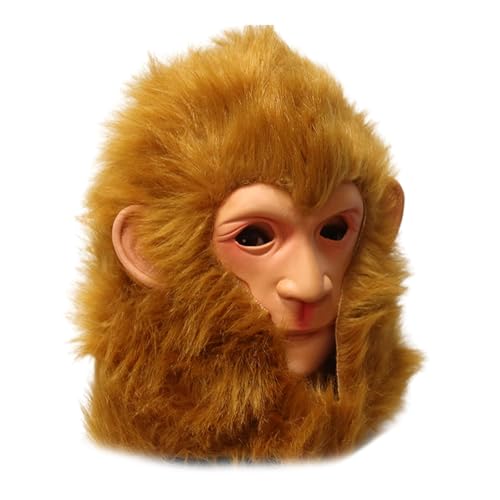 Uqezagpa Black Myth Gokus Gokus Kopfbedeckung Cosplay Halloween Kostüm Gaming Affe von Uqezagpa