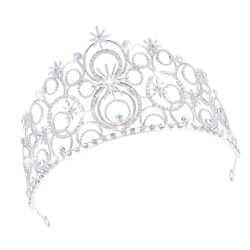 Uqezagpa Blingbling Haarreifen für Mädchen, Geburtstagsparty, eleganter Festzug, Wassertropfen, Kristall, Mädchen, König Kostüm Uqezagpa Blingbling Haarreifen für Mädchen, Geburtstagsparty, eleganter Festzug, Wassertropfen, Kristall, Mädchen, König Kostüm von Uqezagpa