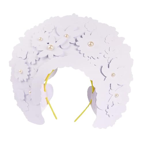 Uqezagpa Brautprinzessinnen Kopfbedeckung Set Mädchen Kronen Kopfschmuck Halloween Kopfschmuck für verschiedene Outfits und Event Hobbyist Blume Kopfschmuck Uqezagpa Brautprinzessinnen Kopfbedeckung Set Mädchen Kronen Kopfschmuck Halloween Kopfschmuck für verschiedene Outfits und Event Hobbyist Blume Kopfschmuck von Uqezagpa