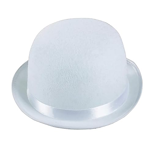 Uqezagpa Derby-Hut für Erwachsene/Teenager, Derby, Abschlussball, Karneval, Party, Kostüm, Filzzauberer für Karneval, Show, Rave, Party, für Kinder, Erwachsene, Herren, für Kinder, Großpackung ohne von Uqezagpa