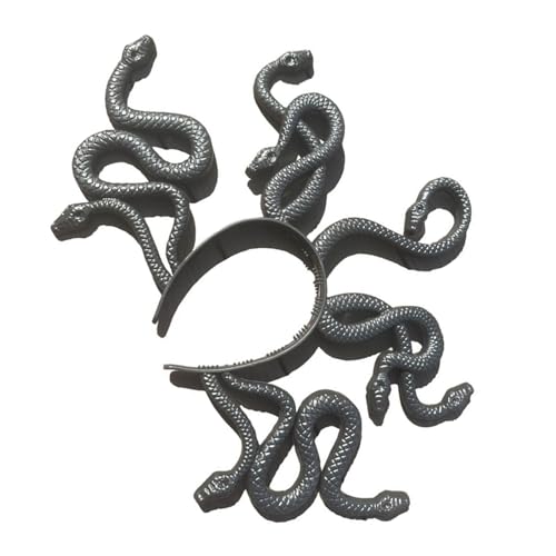 Uqezagpa Elegante Schlangen-Stirnbänder, Vintage-Stil, Halloween, Kopfschmuck, Maskeraden, Party-Kopfbedeckung für Damen, Festival, Kostüm, modisches Haar-Accessoire Uqezagpa Elegante Schlangen-Stirnbänder, Vintage-Stil, Halloween, Kopfschmuck, Maskeraden, Party-Kopfbedeckung für Damen, Festival, Kostüm, modisches Haar-Accessoire von Uqezagpa