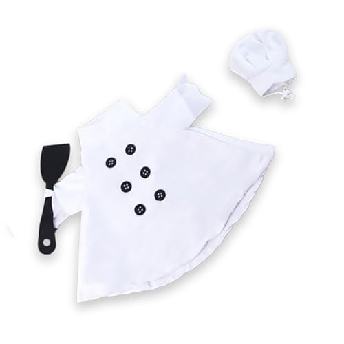 Uqezagpa Entzückendes Gänse-Koch-Verkleidungsset mit verstellbarem Zubehör, perfekt für Festivals, Feiern, Fotografie, Cosplay, Gänse-Kostüm Uqezagpa Entzückendes Gänse-Koch-Verkleidungsset mit verstellbarem Zubehör, perfekt für Festivals, Feiern, Fotografie, Cosplay, Gänse-Kostüm von Uqezagpa