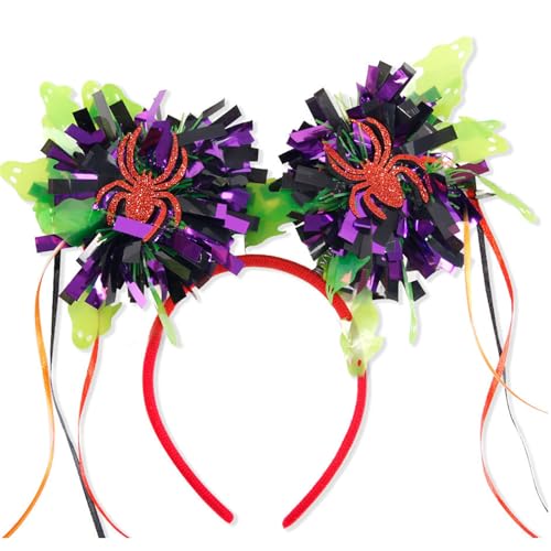 Uqezagpa Festival Frauen Kopfbedeckung Neujahr Weihnachten Stirnbänder Kinder verkleiden Haarringe für Maskeraden Lustige Halloween Haarringe von Uqezagpa