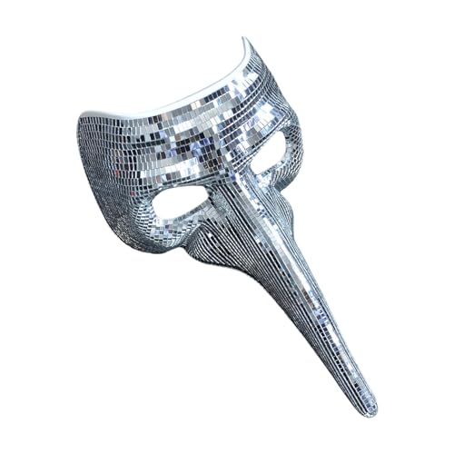 Uqezagpa Gesichtszubehör, langer Nasenschnabel für Halloween, Maskerade und Themen-Event, Festival, Kostüm, Dekoration, Zubehör, Halloween, Cosplay Uqezagpa Gesichtszubehör, langer Nasenschnabel für Halloween, Maskerade und Themen-Event, Festival, Kostüm, Dekoration, Zubehör, Halloween, Cosplay von Uqezagpa