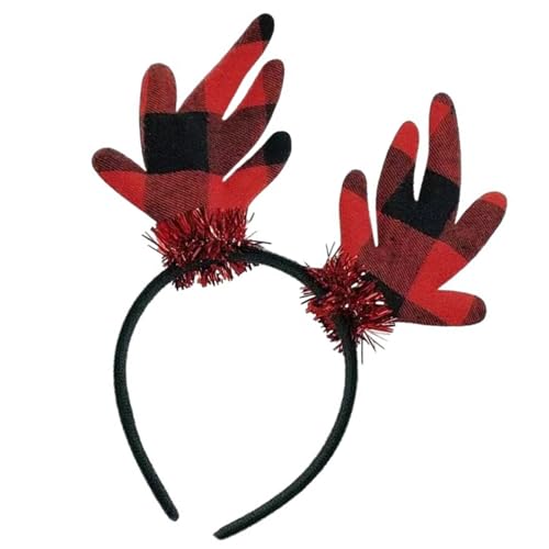 Uqezagpa Geweih-Hut, Schleife, Stirnband, Weihnachts-Kopfbedeckung, Weihnachtsfeier, Foto-Requisiten, Schleife, Party, Kopfbedeckung, Cosplay Uqezagpa Geweih-Hut, Schleife, Stirnband, Weihnachts-Kopfbedeckung, Weihnachtsfeier, Foto-Requisiten, Schleife, Party, Kopfbedeckung, Cosplay von Uqezagpa