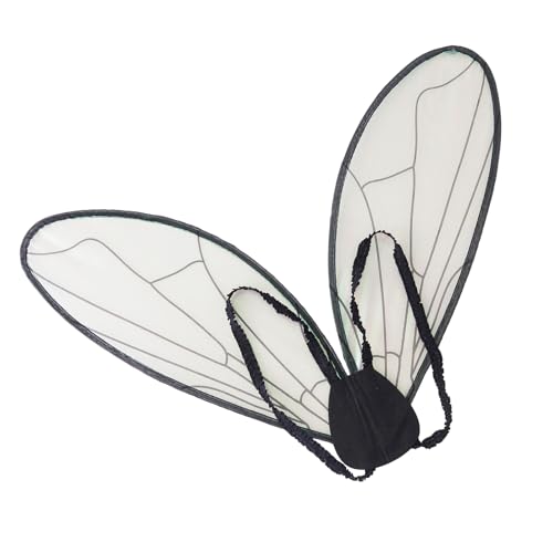 Uqezagpa Glitzernde Engelsflügel große Feen Schmetterling Feen Halloween Prinzessin Verkleiden Kostüme für Frauen Mädchen Geschenke Halskette Ornamente von Uqezagpa