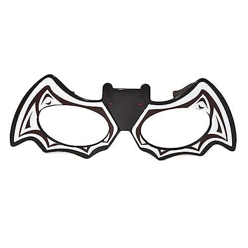 Uqezagpa Halloween-Brille, lustige dekorative Brille, Cosplay, Halloween-Party-Dekoration, Gastgeschenk für Kinder, Erwachsene, Brillen, Neuheit, Party, lustiger Rahmen für Kostüme von Uqezagpa