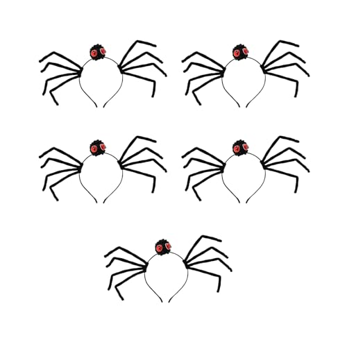 Uqezagpa Halloween-Kostüm, Stirnband, Spinnen, Bühne, Kopfbedeckung, Halloween-Party-Requisiten, Zubehör Uqezagpa Halloween-Kostüm, Stirnband, Spinnen, Bühne, Kopfbedeckung, Halloween-Party-Requisiten, Zubehör von Uqezagpa