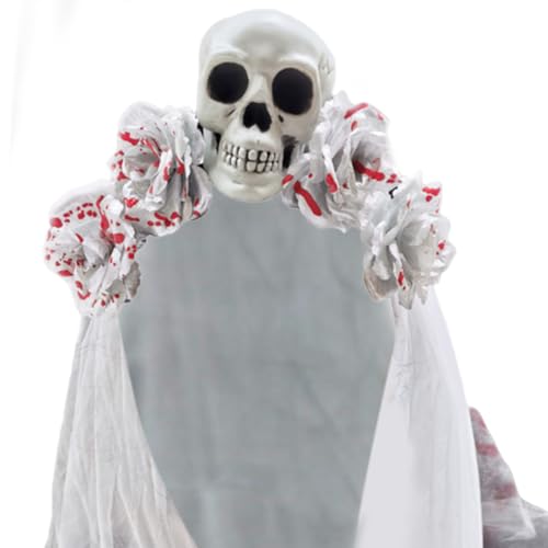 Uqezagpa Halloween-Rosen-Stirnbänder, verstellbar, Horror-Haarreifen, modische Kopfbedeckung für Kostüm Uqezagpa Halloween-Rosen-Stirnbänder, verstellbar, Horror-Haarreifen, modische Kopfbedeckung für Kostüm von Uqezagpa