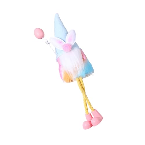 Uqezagpa Handgefertigte Plüschtiere Osterhasen Zwerge Langbeinige Hasen Puppen für Frühlingsdekoration und Urlaub Uqezagpa Handgefertigte Plüschtiere Osterhasen Zwerge Langbeinige Hasen Puppen für Frühlingsdekoration und Urlaub von Uqezagpa