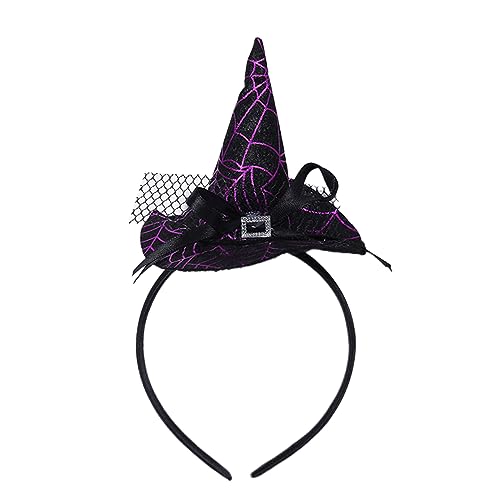 Uqezagpa Hexenhut Stirnband für Erwachsene Cosplay Party Kostüm Neuheit Zauberer Kappe Haarband Urlaub Masked Ball Kopfbedeckung Zubehör Halloween Kostüm Zubehör Halloween Haarschmuck Uqezagpa Hexenhut Stirnband für Erwachsene Cosplay Party Kostüm Neuheit Zauberer Kappe Haarband Urlaub Masked Ball Kopfbedeckung Zubehör Halloween Kostüm Zubehör Halloween Haarschmuck von Uqezagpa