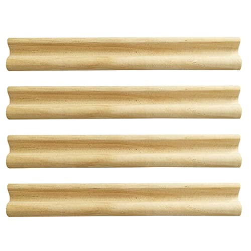 Uqezagpa Holztabletts Set mit 4 Racks für Fliesen, Halter für Zug Mahjong Spiele Tabletts und Racks Uqezagpa Holztabletts Set mit 4 Racks für Fliesen, Halter für Zug Mahjong Spiele Tabletts und Racks von Uqezagpa