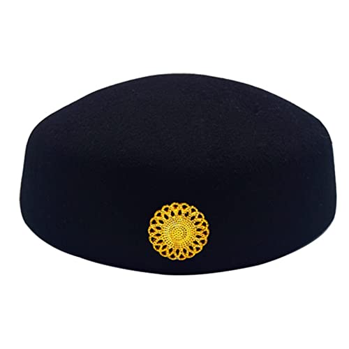 Uqezagpa Hut für Damen, Stewardess-Hut, Stewardess-Pillbox, Fluggesellschaft, Hostessen Uqezagpa Hut für Damen, Stewardess-Hut, Stewardess-Pillbox, Fluggesellschaft, Hostessen von Uqezagpa