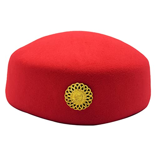 Uqezagpa Hut für Damen, Stewardess-Hut, Stewardess-Pillbox, Fluggesellschaft, Hostessen Uqezagpa Hut für Damen, Stewardess-Hut, Stewardess-Pillbox, Fluggesellschaft, Hostessen von Uqezagpa