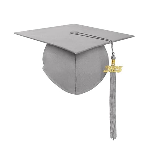 Uqezagpa Hut für Universitätsabschluss, Unisex, matt, für Erwachsene, Quasten für Studenten und Absolventen, Party-Kostüm Uqezagpa Hut für Universitätsabschluss, Unisex, matt, für Erwachsene, Quasten für Studenten und Absolventen, Party-Kostüm von Uqezagpa