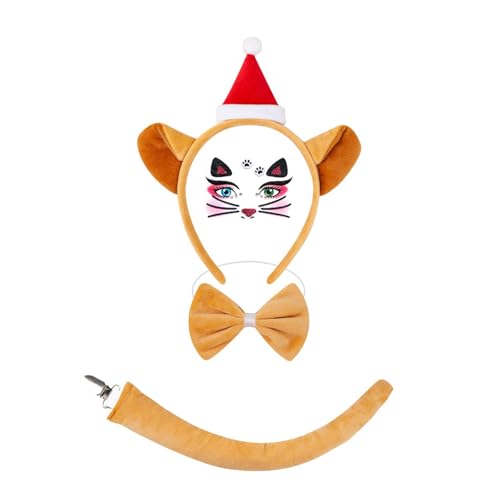 Uqezagpa Katzenkostüm, Tier-Kostüm, Zubehör für Kinder, Jungen, Mädchen, Cosplay, Geburtstag, Halloween, Cosplay Uqezagpa Katzenkostüm, Tier-Kostüm, Zubehör für Kinder, Jungen, Mädchen, Cosplay, Geburtstag, Halloween, Cosplay von Uqezagpa