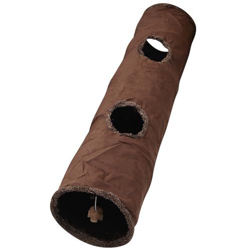 Uqezagpa Katzentunnelspielzeug mit baumelndem Spielzeug Playtube Crinkle Plüsch Faltbarer Tunnel für Innen Uqezagpa Katzentunnelspielzeug mit baumelndem Spielzeug Playtube Crinkle Plüsch Faltbarer Tunnel für Innen von Uqezagpa