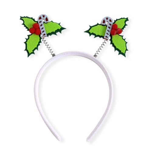Uqezagpa Leuchtendes Haar-Accessoire für Erwachsene und Kinder, bequem, dehnbar, für Urlaub, Mottoparty, Kopfschmuck für Weihnachten, Veranstaltung, Party, Haarband von Uqezagpa