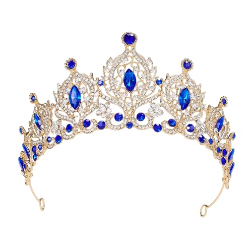 Uqezagpa Luxuriöser Prinzessinnen-Haarreif für Mädchen, Geburtstagsparty, eleganter Festzug, Wassertropfen, Kristall, Mädchen, Hochzeitskostüm Uqezagpa Luxuriöser Prinzessinnen-Haarreif für Mädchen, Geburtstagsparty, eleganter Festzug, Wassertropfen, Kristall, Mädchen, Hochzeitskostüm von Uqezagpa