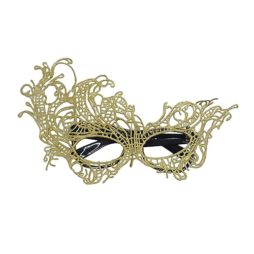 Uqezagpa Maskerade Augenmaske Halloween Frauen Spitze Halbgesicht für Weihnachten Karneval Party Kostüm Bälle Maskerade Uqezagpa Maskerade Augenmaske Halloween Frauen Spitze Halbgesicht für Weihnachten Karneval Party Kostüm Bälle Maskerade von Uqezagpa