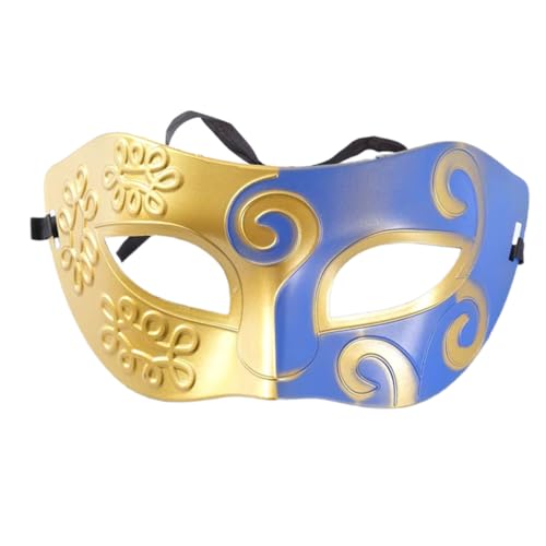 Uqezagpa Maskerade Augenmaske für Damen und Herren, Halloween-Augenmaske, halbe Gesichtsabdeckung, Kostümzubehör, Halloween-Totenkopf Uqezagpa Maskerade Augenmaske für Damen und Herren, Halloween-Augenmaske, halbe Gesichtsabdeckung, Kostümzubehör, Halloween-Totenkopf von Uqezagpa