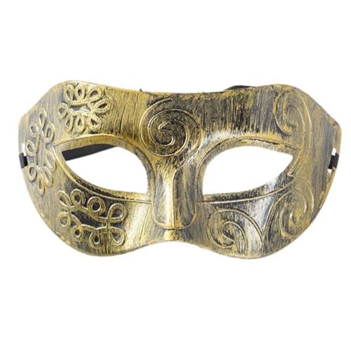 Uqezagpa Maskerade Augenmaske für Damen und Herren, Halloween-Augenmaske, halbe Gesichtsabdeckung, Kostümzubehör, Halloween-Totenkopf Uqezagpa Maskerade Augenmaske für Damen und Herren, Halloween-Augenmaske, halbe Gesichtsabdeckung, Kostümzubehör, Halloween-Totenkopf von Uqezagpa