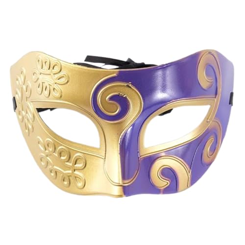 Uqezagpa Maskerade Augenmaske für Damen und Herren, Halloween-Augenmaske, halbe Gesichtsabdeckung, Kostümzubehör, Halloween-Totenkopf Uqezagpa Maskerade Augenmaske für Damen und Herren, Halloween-Augenmaske, halbe Gesichtsabdeckung, Kostümzubehör, Halloween-Totenkopf von Uqezagpa