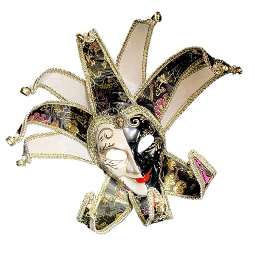 Uqezagpa Maskerade Gesichtsbedeckung für Frauen, Halloween, Halloween, Cosplay, Maskerade, voll verstellbar von Uqezagpa