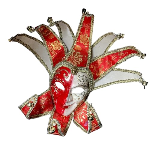 Uqezagpa Maskerade Gesichtsbedeckung für Frauen, Halloween, Halloween, Cosplay, Maskerade, voll verstellbar von Uqezagpa