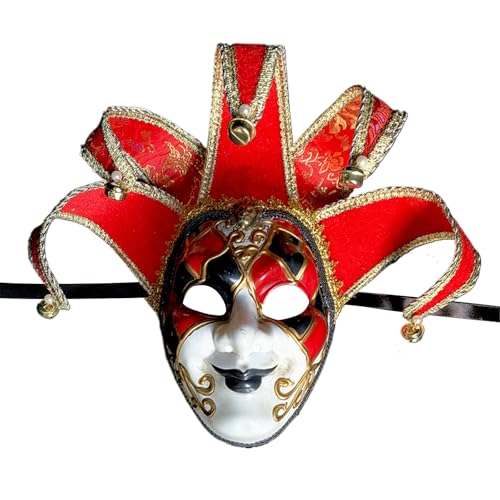 Uqezagpa Maskerade Vollgesichtsabdeckung Kostüm Zubehör für Frauen Halloween Dress Up Karneval Partys Bequem von Uqezagpa