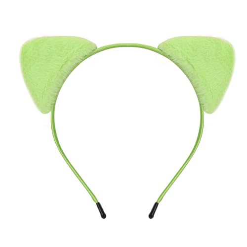 Uqezagpa Niedliche Katzenohr-Kopfbedeckung für Kinder, Halloween, Cosplay, Stirnbänder für Partys oder den Alltag von Uqezagpa
